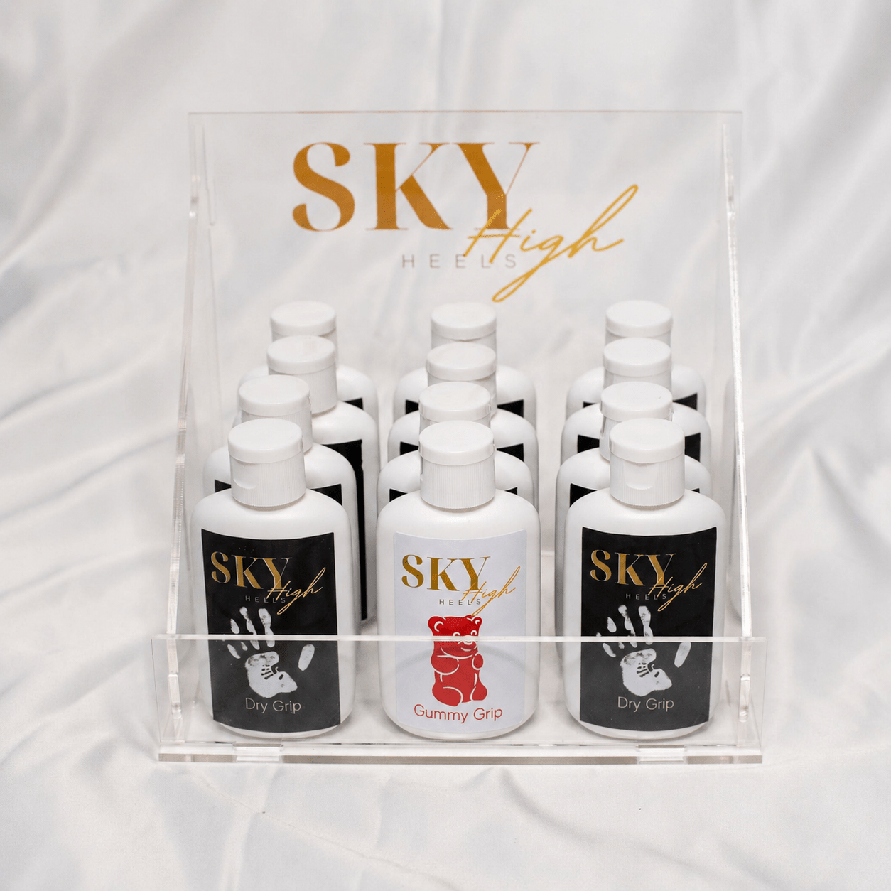 12 x59ml Mixed Gummy/OG Grip Hand Grip - Sky High Heels Australia