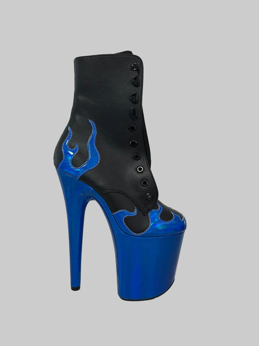 Flame Boot SAMPLE - Sky High Heels Australia