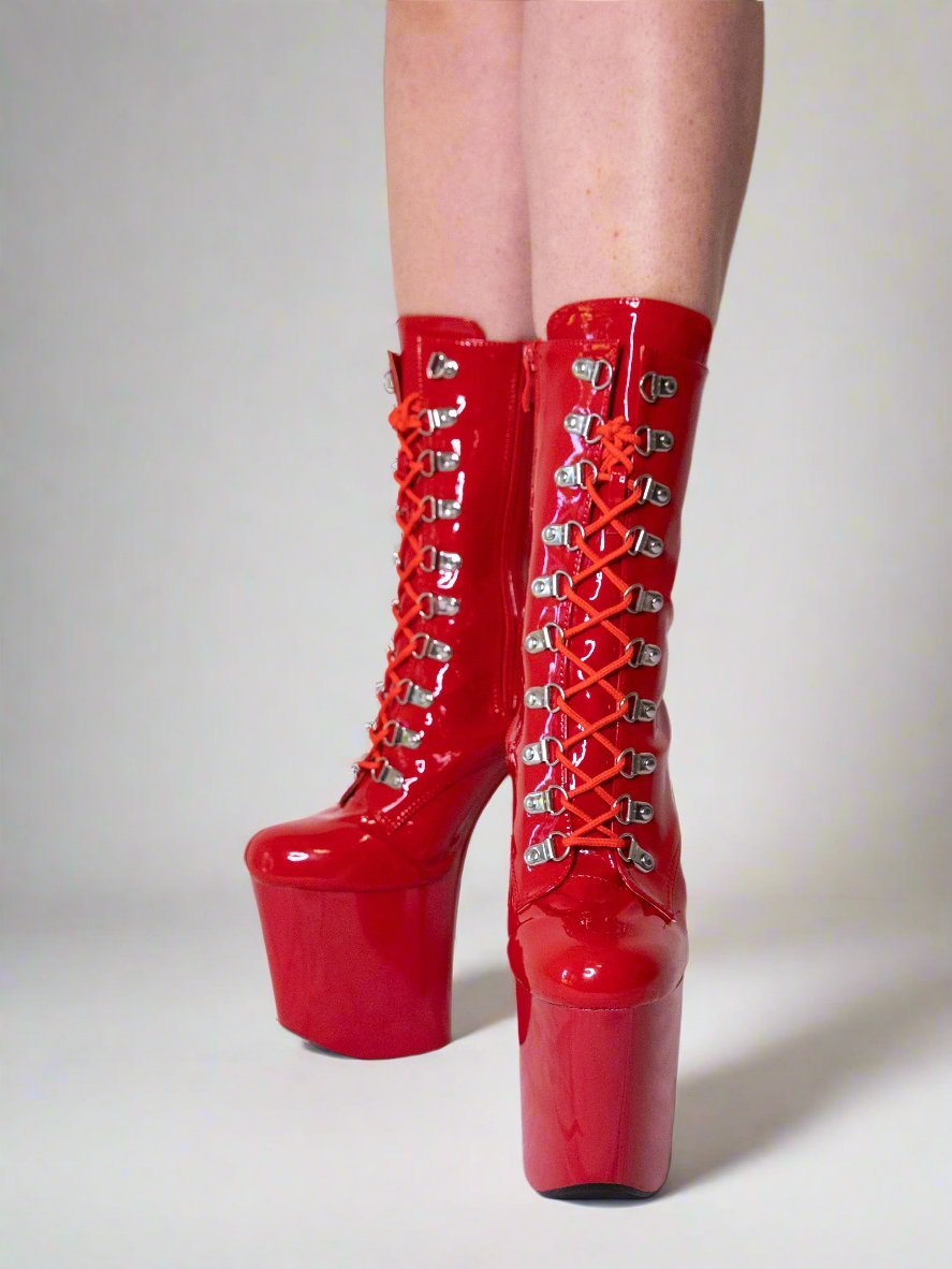 WAITLIST Staple Cherry Red Boot - Sky High Heels Australia