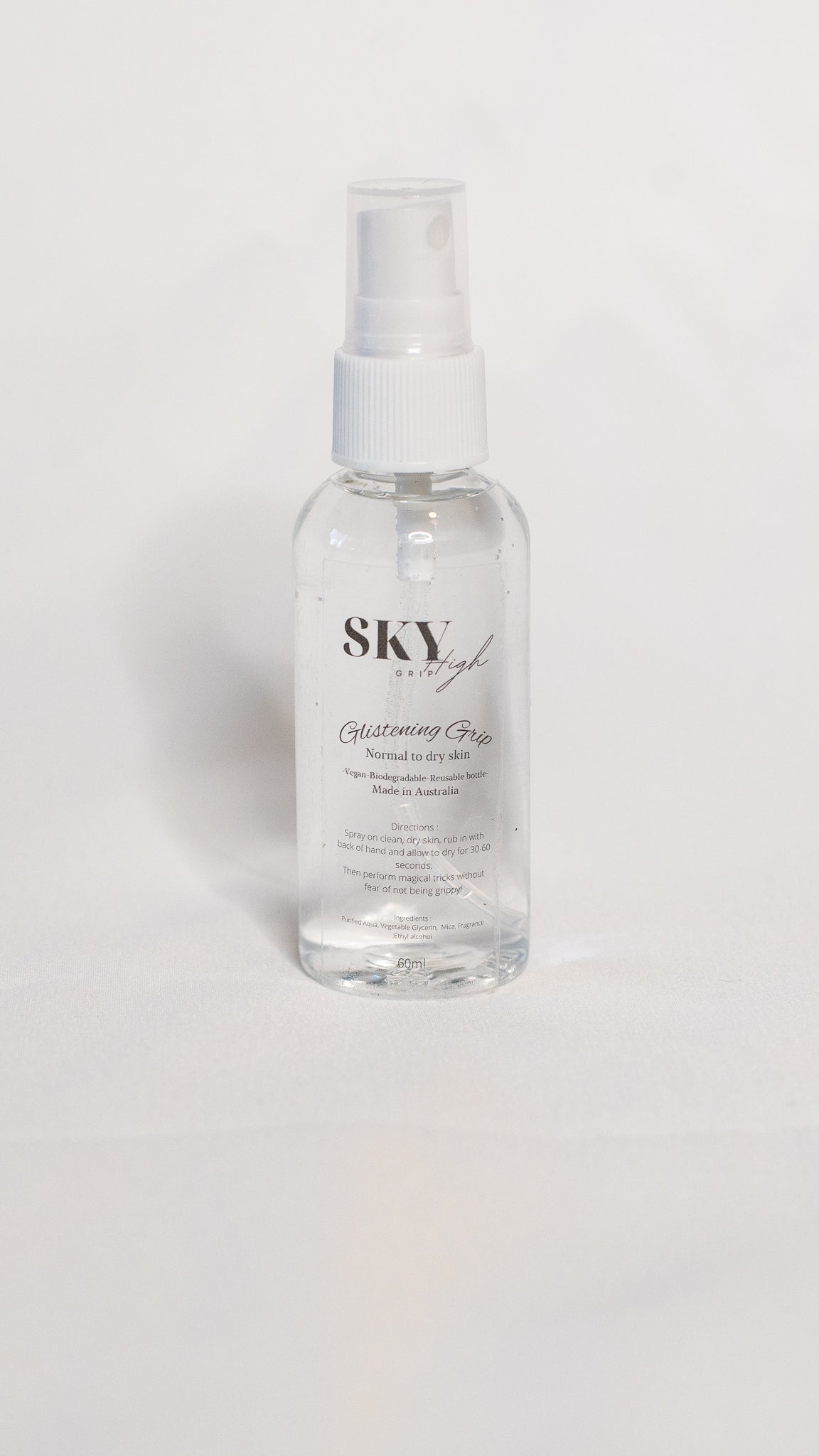 Clear Glistening Grip - Sky High Heels Australia