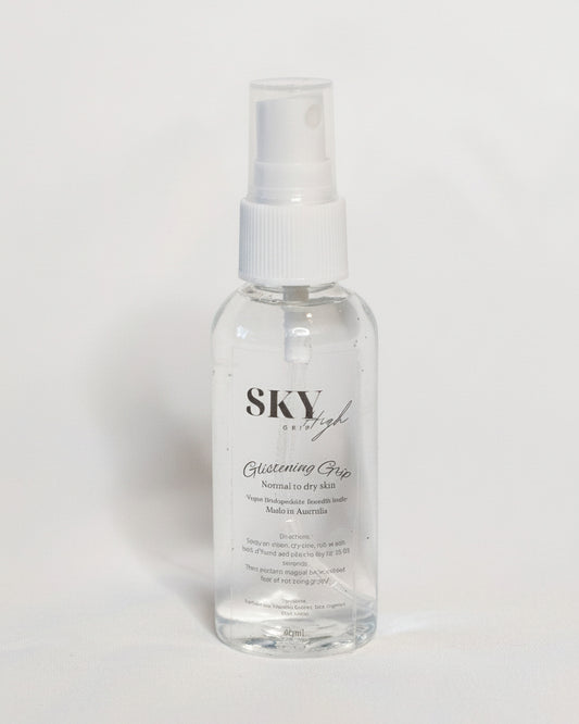 Clear Glistening Grip - Sky High Heels Australia